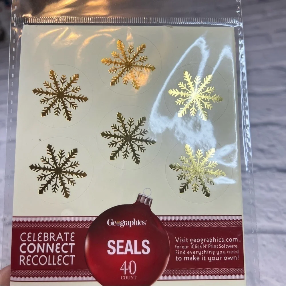 Holiday stationary Christmas card